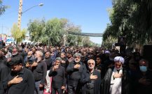 گزارش تصویری/ اجتماع بزرگ عزاداران امام رئوف حضرت علی بن موسی الرضا علیه السلام در شهرستان راور