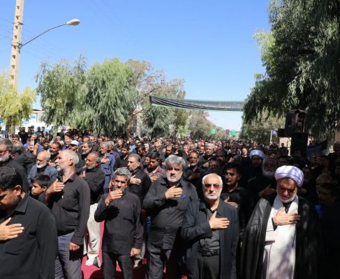 گزارش تصویری/ اجتماع بزرگ عزاداران امام رئوف حضرت علی بن موسی الرضا علیه السلام در شهرستان راور